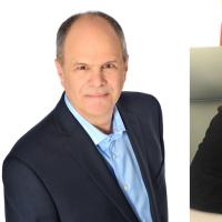 portraits of Michael Kantor (L) and Scott Ferguson (R)