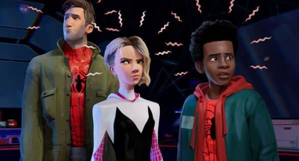 image from the film Spider-Man: Into the Spider-Verse 3D